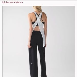 Lululemon Sit in Stillness Black Wide Leg Pant